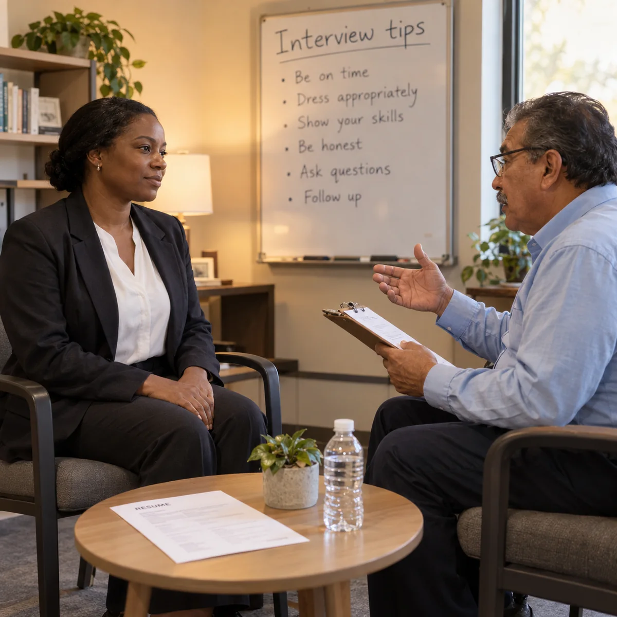 Get Ready to Work mock interview